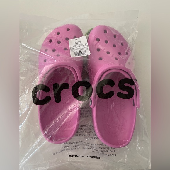 Crocs Unisex-Adult Classic Clogs in Taffy Pink - Picture 2 of 4